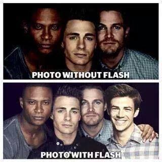 Well,you need to turn on the &#039;Flash&#039; :P
