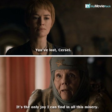 You&#039;ve lost, Cersei. It&#039;s the only joy I can find in all this misery. #quote