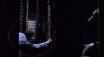 @[1]the-shawshank-redemption  Loophole: How did Andy stick the poster back from the tunnel at the
