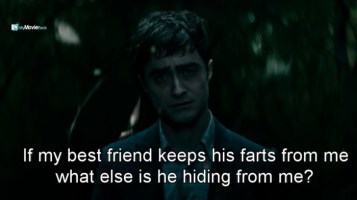 If my best friend keeps his farts from me, what else is he hiding from me? #quote