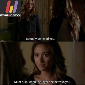 Som serious talk about life.#Alison #Emily#PLL