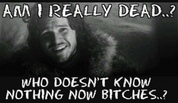 Okay, so I guess Jon Snow is really dead. Kit Harington and a tons of other people have already