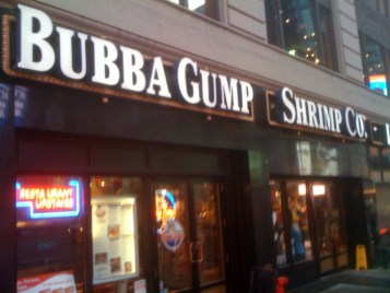 Forrest and Dan’s Shrimp Emporium “Bubba Gump,” has transitioned from reel to real. It is now