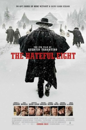The new official poster of Tarantino&#039;s The Hateful Eight #poster