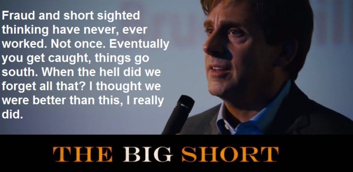 Fraud and short sighted thinking have never, ever worked. Not once. Eventually you get caught,