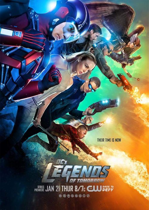 The official poster of DC's Legends of Tomorrow #poster