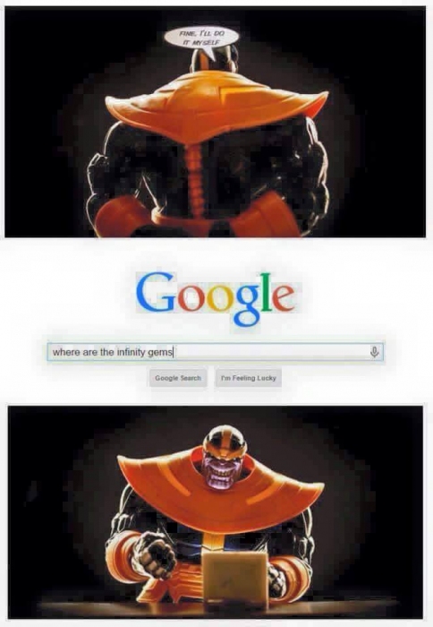 With only one stone remaining to be revealed in the cinematic universe, Thanos desperately trying to