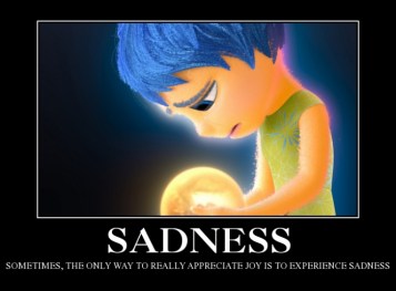 Sadness is important sometimes.