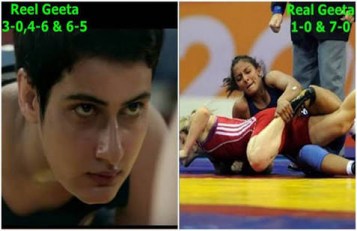 Reel Vs Real.  Worth the watch. Book your 
tickets 
soon and watch Dangal.