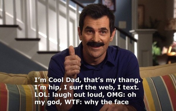 Classic Dunphy!