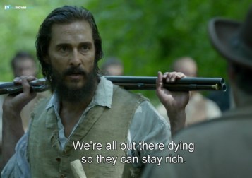 We're all out there dying so they can stay rich. #quote