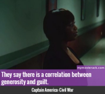 They say there is a correlation between generosity and guilt. #quote