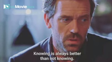 Knowing is always better than not knowing. #quote