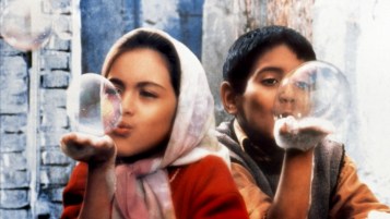 An still from the original film. Children of heaven.