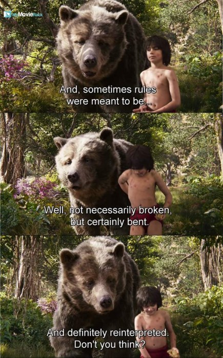 And, sometimes rules were meant to be...well, not necessarily broken, but certainly bent. And