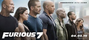 The first banner of Fast and Furious 7 just rolled out!