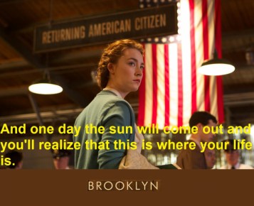 And one day the sun will come out and you'll realize that this is where your life is. #quote