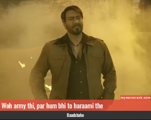 Woh army thi, par hum bhi to haraami the. #quote