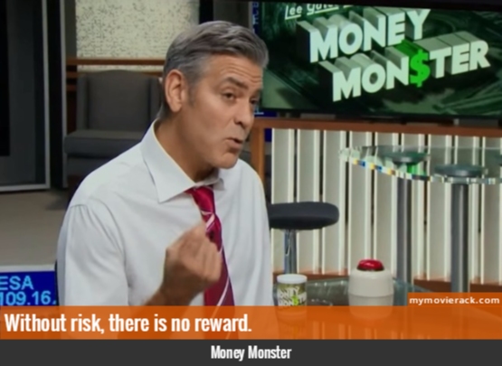 Without risk, there is no reward. #quote