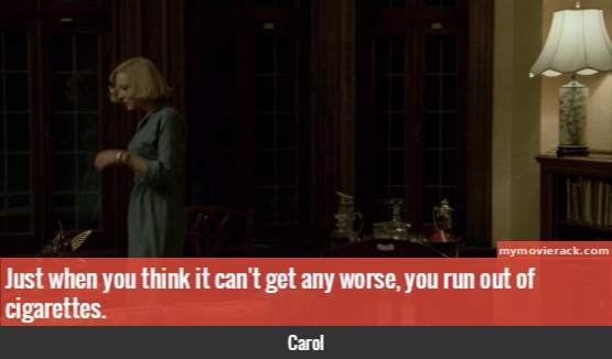 Just when you think it can't get any worse, you run out of cigarettes. #quote