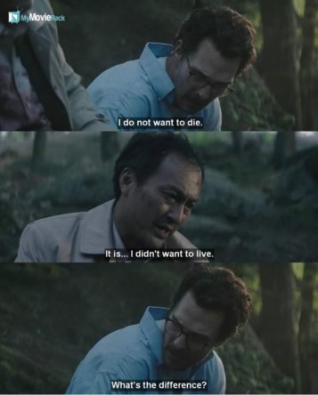 Takumi: I do not want to die. It is...I didn&#039;t want to live.
Arthur: What&#039;s the difference? #quote