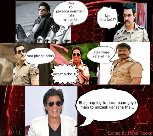 Shahrukh toh gaya!!!!!!!!!!!!