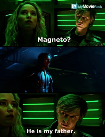 Magneto...He is my father. #quote