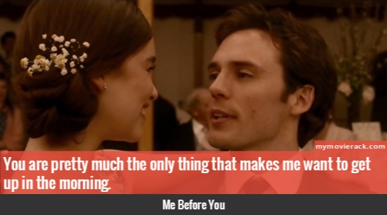 You are pretty much the only thing that makes me want to get up in the morning. #quote