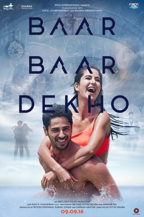 The first poster of Baar Baar Dekho starring Katrina Kaif and Siddharth Malhotra. #poster