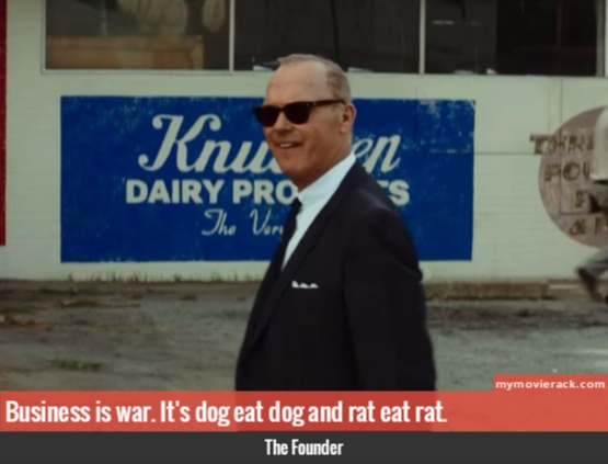 Business is war. It's dog eat dog and rat eat rat. #quote
