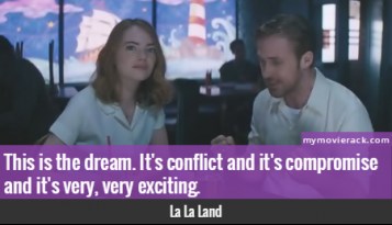 This is the dream. It's conflict and it's compromise and it's very, very exciting. #quote