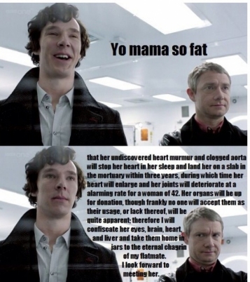 Even this cannot define "SHERLOCK HOLMES"