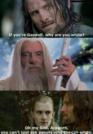Mean girls and LOTR mash :P