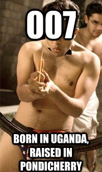 Bond be like "utha le re baba uthe le! use naahi hume hee utha le!"
and then comes SKYFALL!