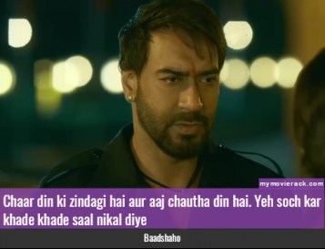 Chaar din ki zindagi hai aur aaj chautha din hai. Yeh soch kar khade khade saal nikal diye. #quote
