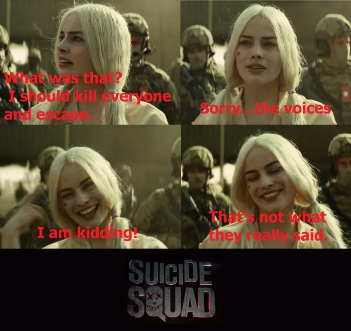 Harley Quinn for you people! #quote