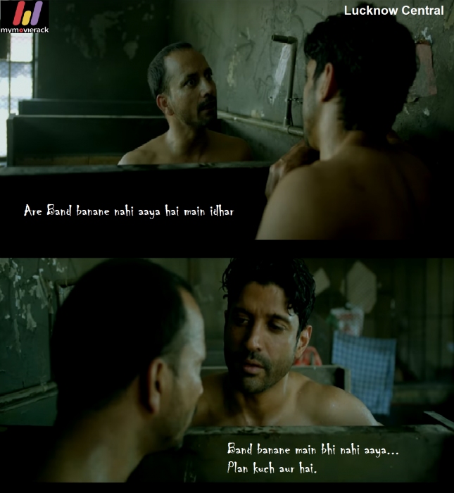 #LucknowCentral

- Are Band banane nahi aaya hai main idhar.
- Band banane main bhi nahi aaya...