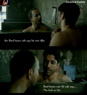 #LucknowCentral

- Are Band banane nahi aaya hai main idhar.
- Band banane main bhi nahi aaya...