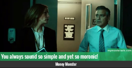 You always sound so simple and yet so moronic! #quote