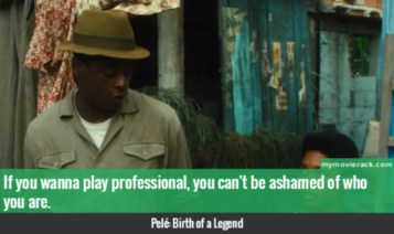 If you wanna play professional, you can&#039;t be ashamed of who you are. #quote