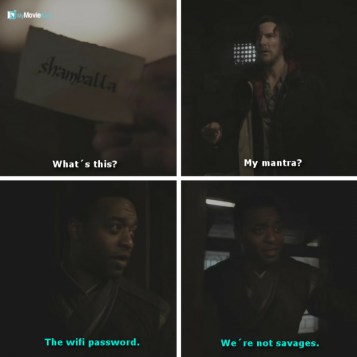 Strange: What&#039;s this? My mantra?
Mordo: The wifi password. We&#039;re not savages. #quote