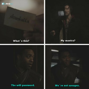 Strange: What's this? My mantra?
Mordo: The wifi password. We're not savages. #quote