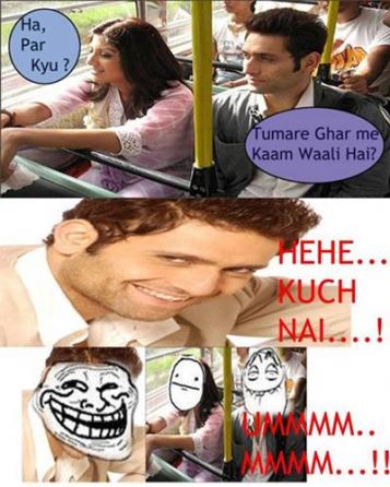 ha ha what shiney ahuja actually  thinks