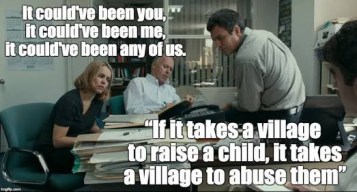 Pornography shows nuns doing sex, from this movie we came to know that even preists are molesting