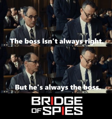 The boss isn&#039;t always right, but he&#039;s always the boss. #quote