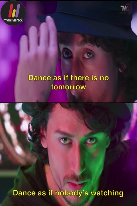 Dance as if there is no tomorrow, dance as if nobody's watching.  #Quote