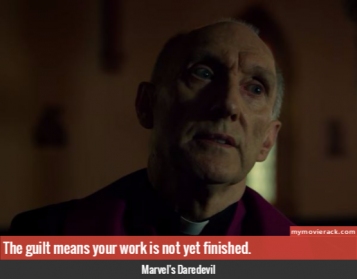 The guilt means your work is not yet finished. #quote